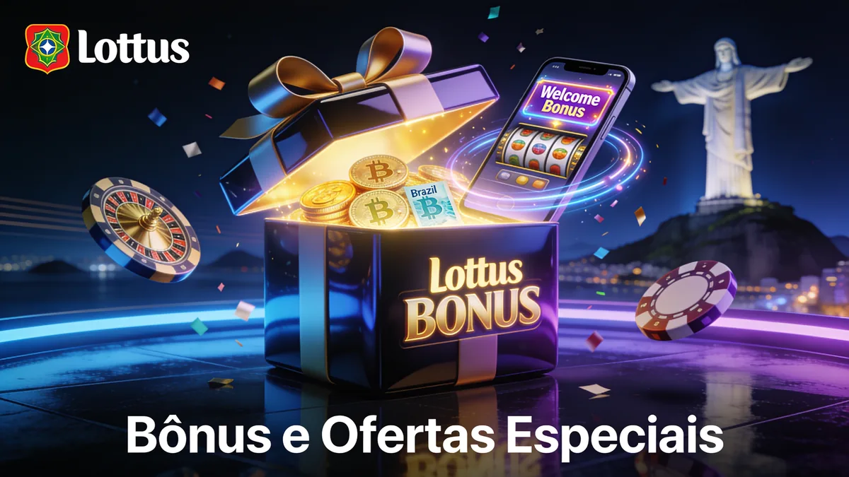 Bônus e Ofertas Especiais — lottus bet no Brasil